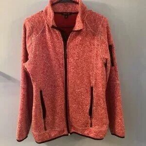 Women’s Coral Zip-Up Fleece Jacket